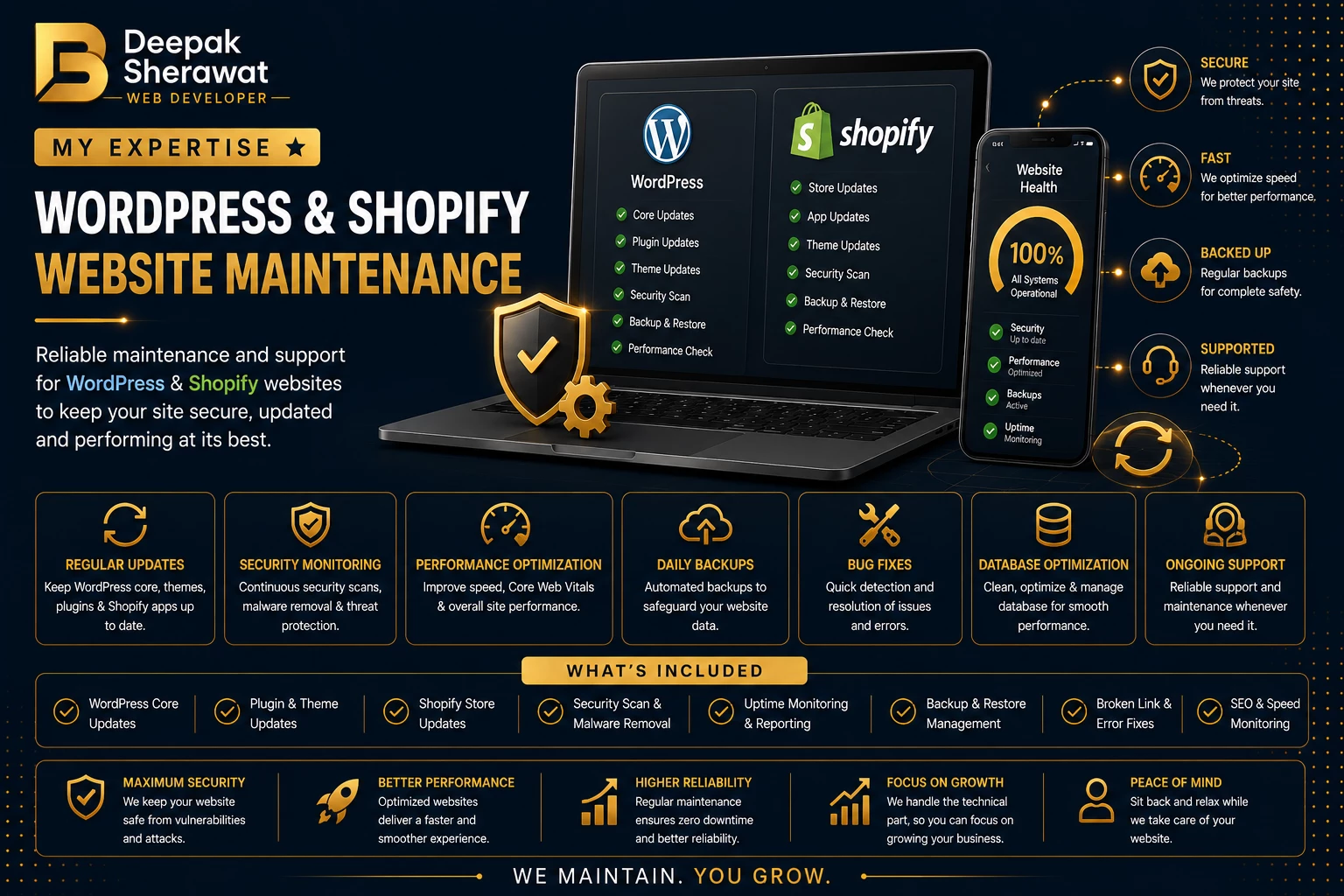 Website Maintenance & Support